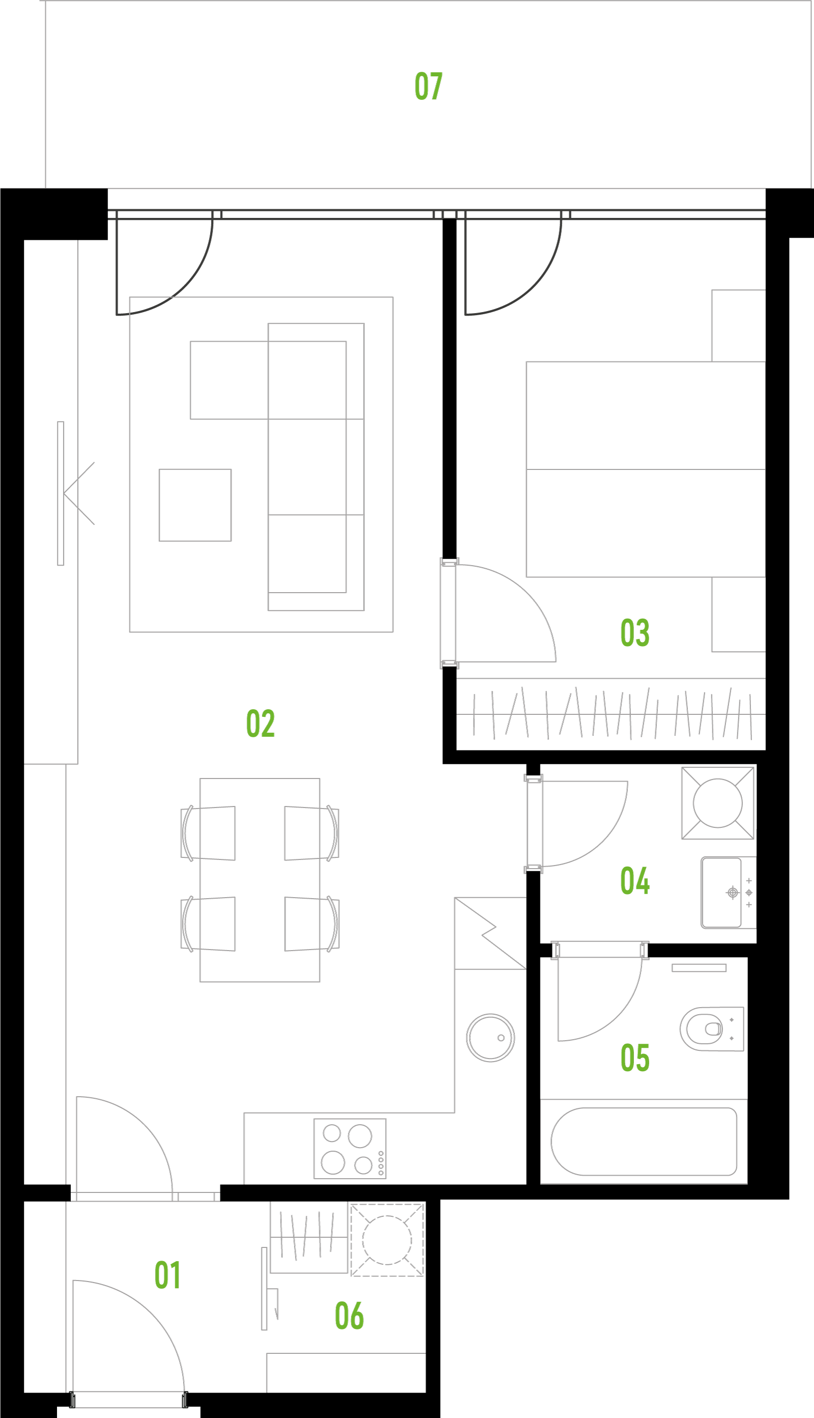 A14 floor plan