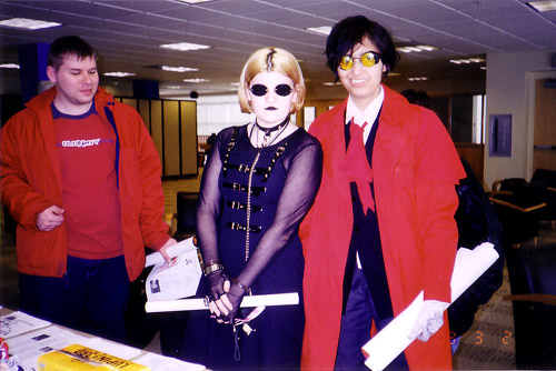 Cosplayers at the first Animarathon.