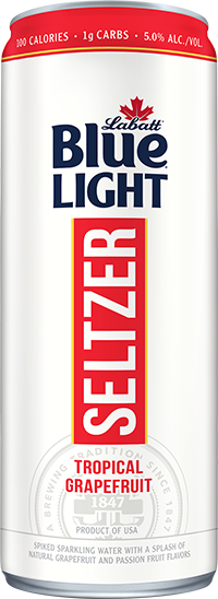 Labatt Blue Light Seltzer Trpoical Grapefruit