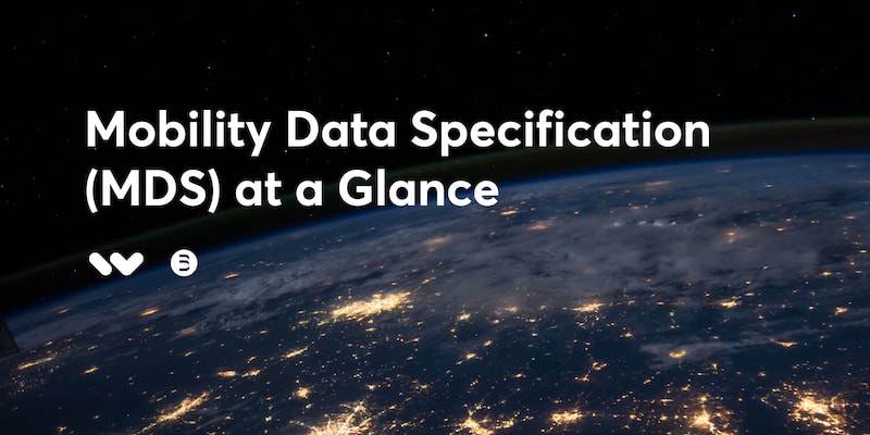 Data as a Service: Mobility Data Specification at a Glance