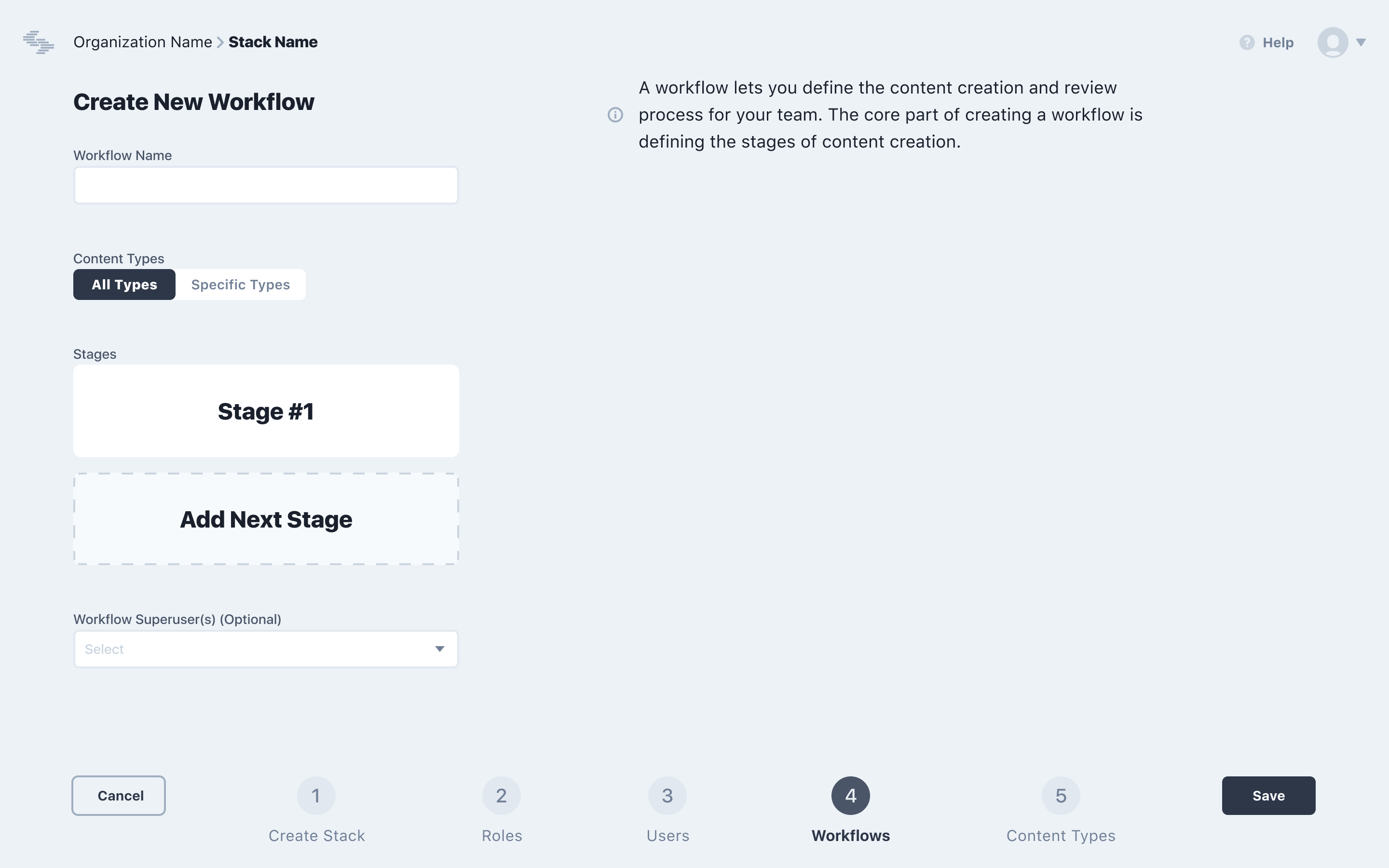 Contentstack UI