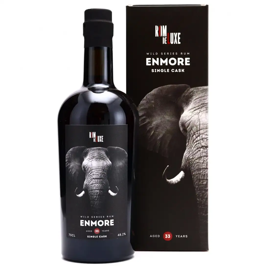 Image of the front of the bottle of the rum Wild Series Rum Enmore No. 15 MEC