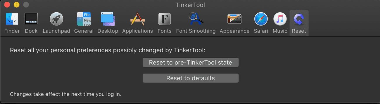 tinkertool uide