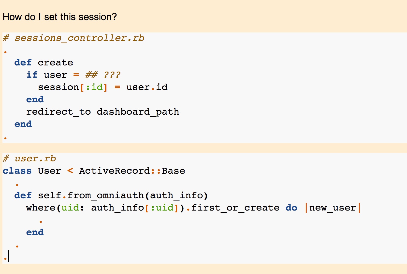 Anki card for using OmniAuth to manage user session