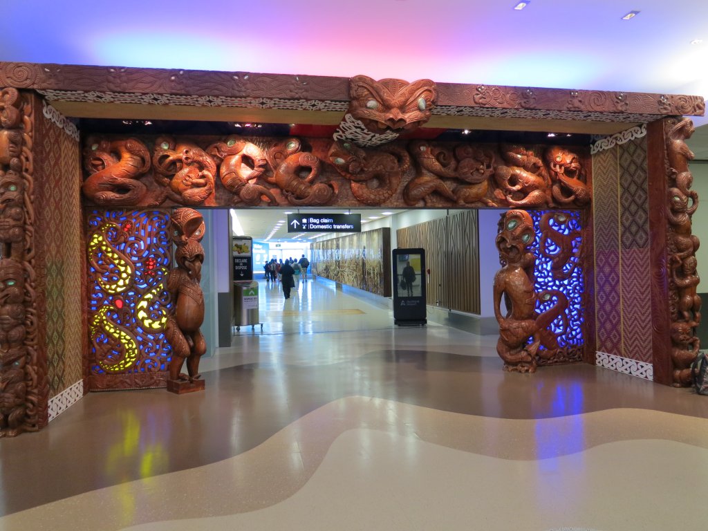 Aeropuerto de Auckland.