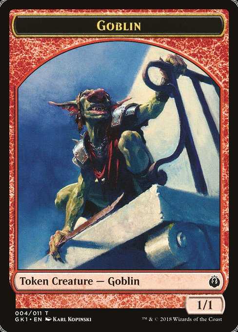 1/1 Red Goblin Creature Token | MTG.onl Tokens