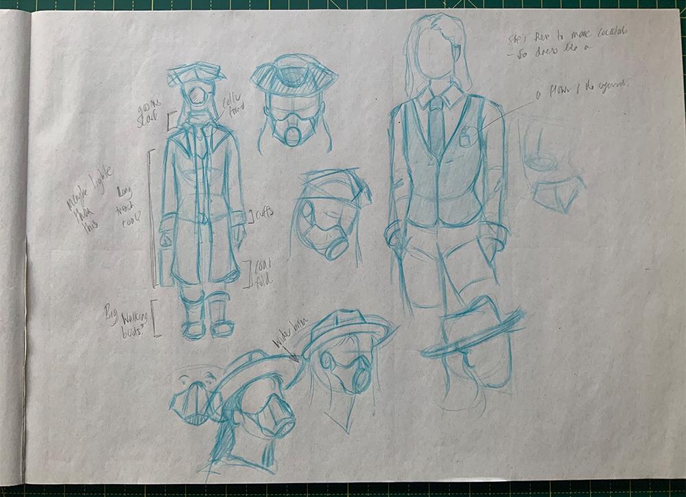Character sketches of the main character in Negroni With A Twist
