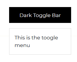 Angular Bootstrap Dropdown Dark Toggle Bar