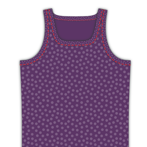 Sew knit binding down
