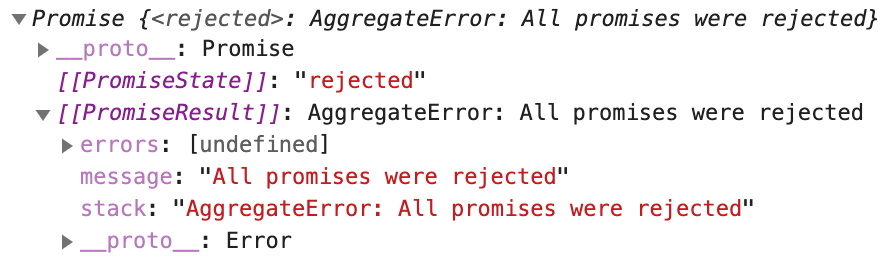 AggregateError