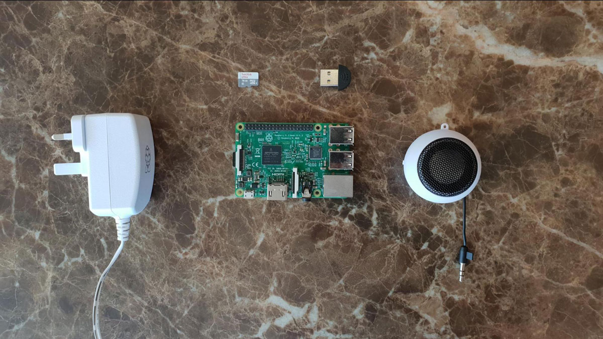 parts to build a personal voice assistant
