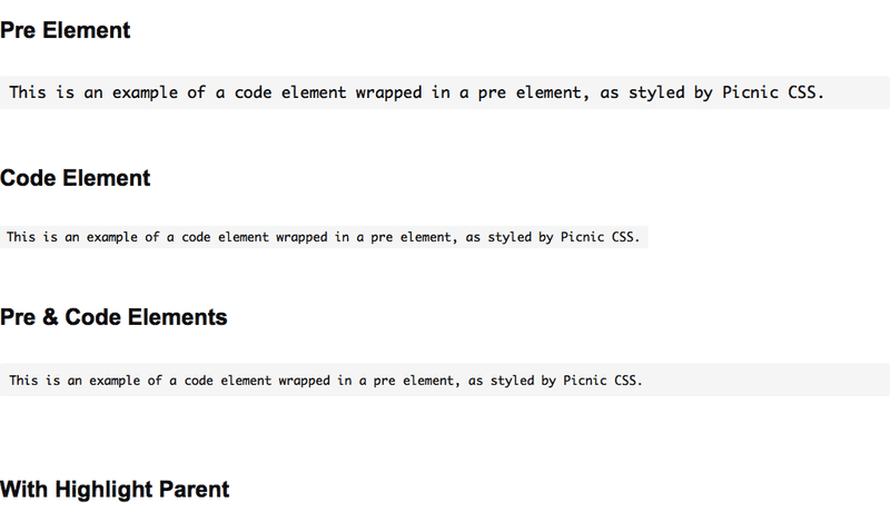 picnic-code-sample