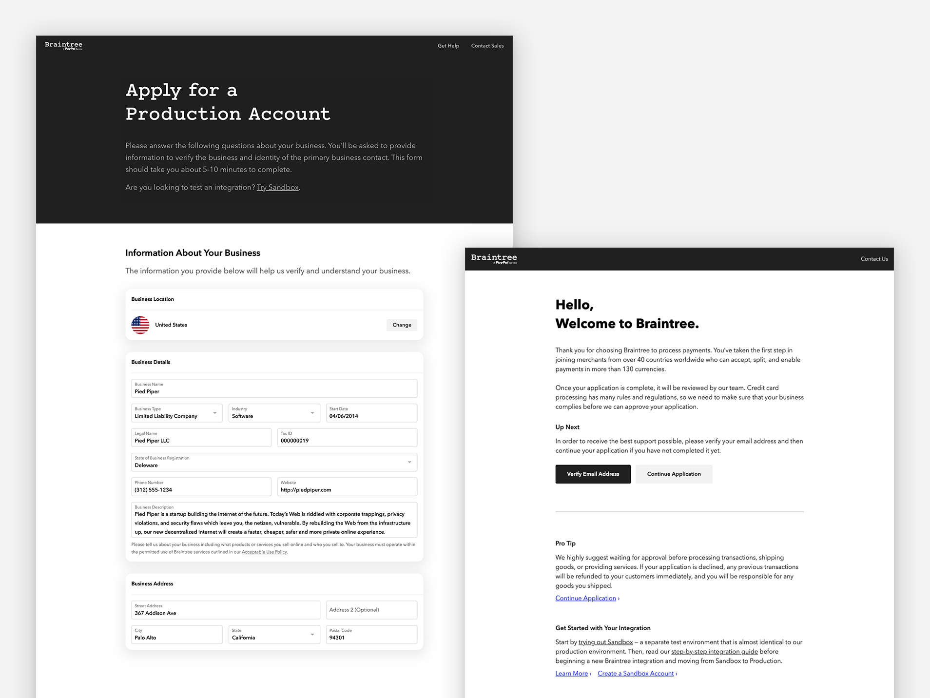 Unified Merchant Intake and Onboarding