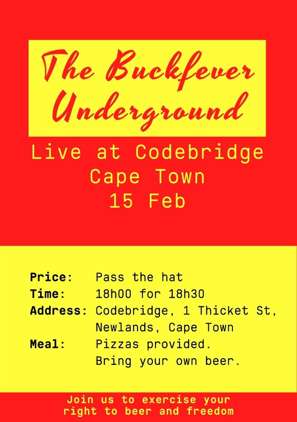 Codebridge show poster