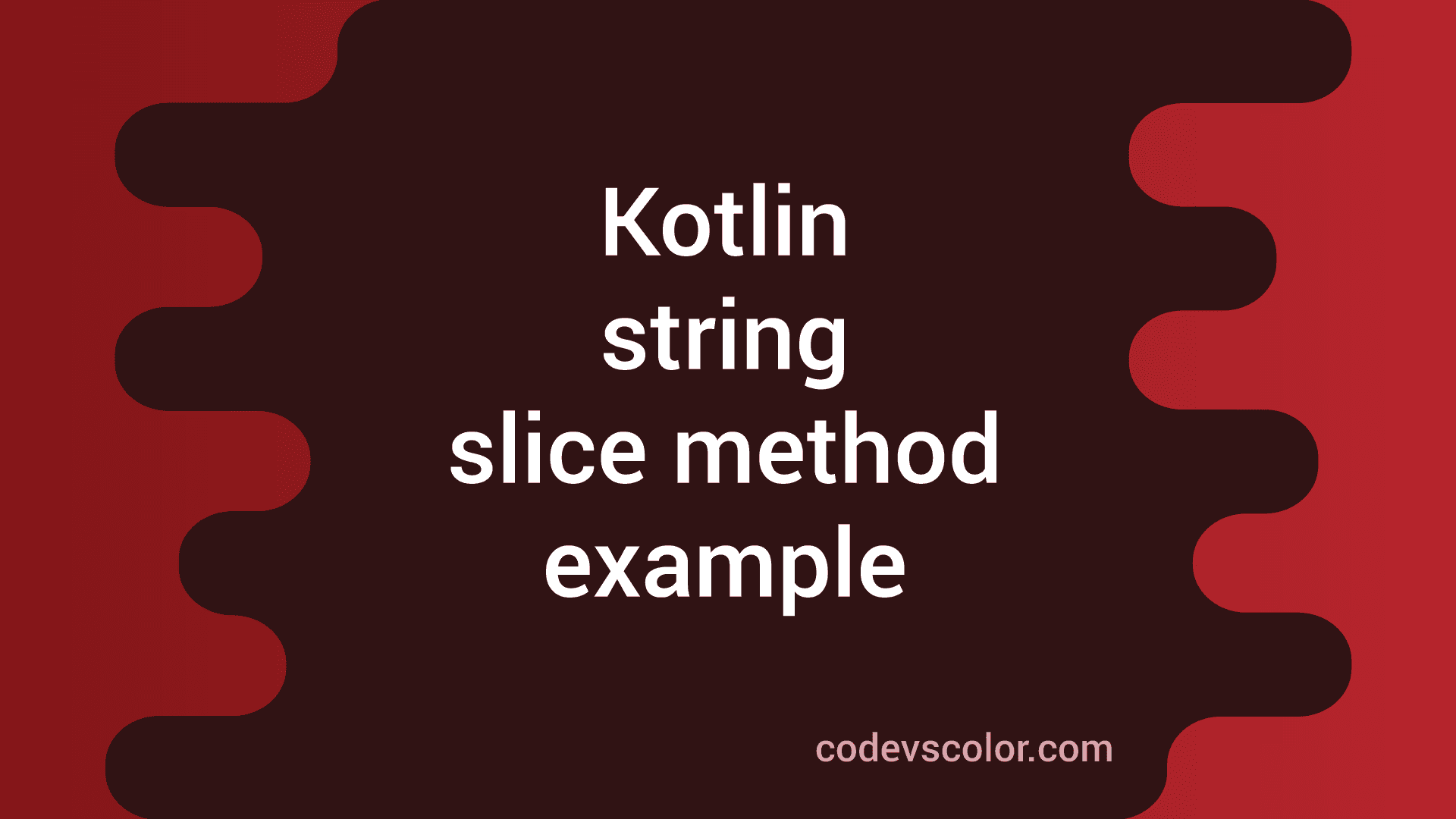 Kotlin String Indexof Example