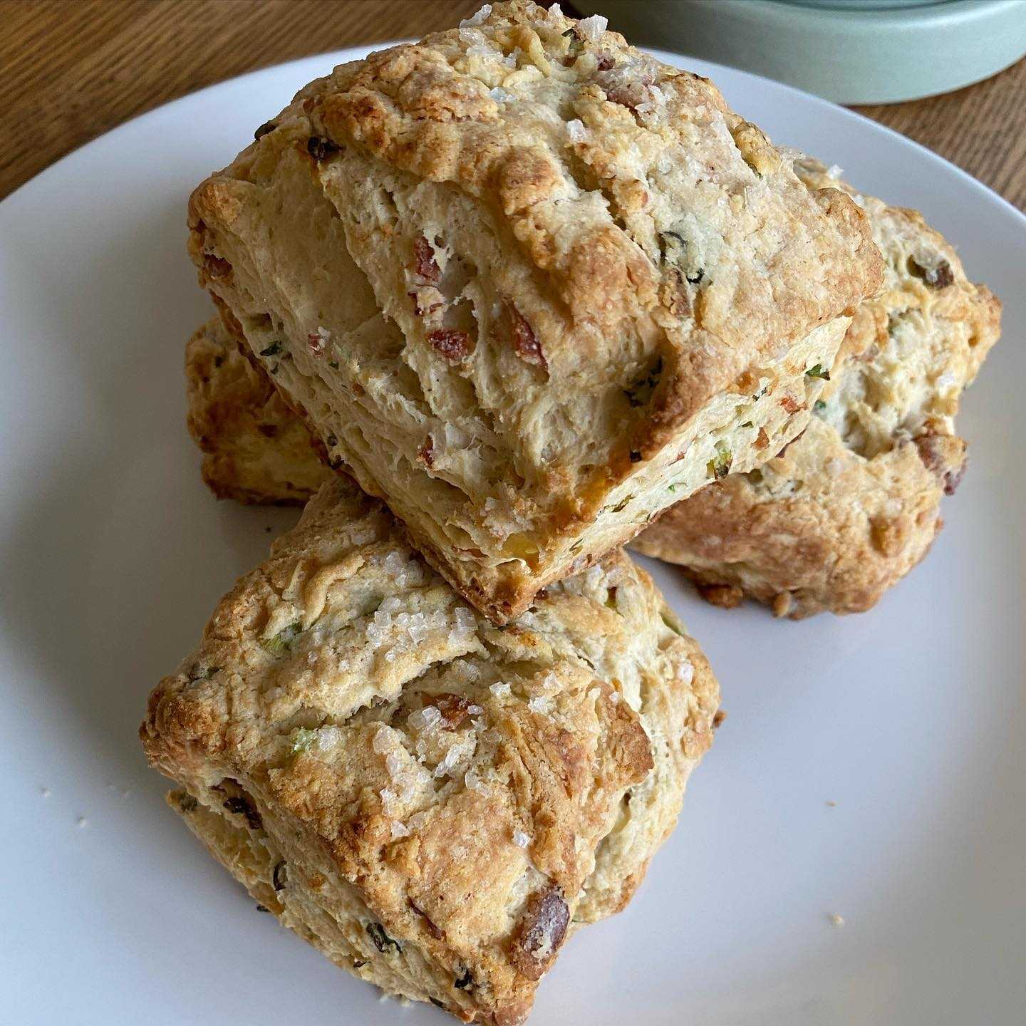 Sour cream and onion biscuits