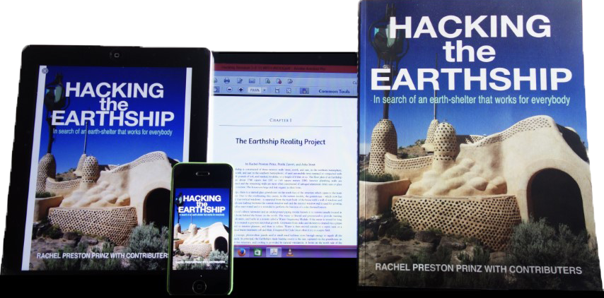 Hacking the Earthship book formats: print, ebook