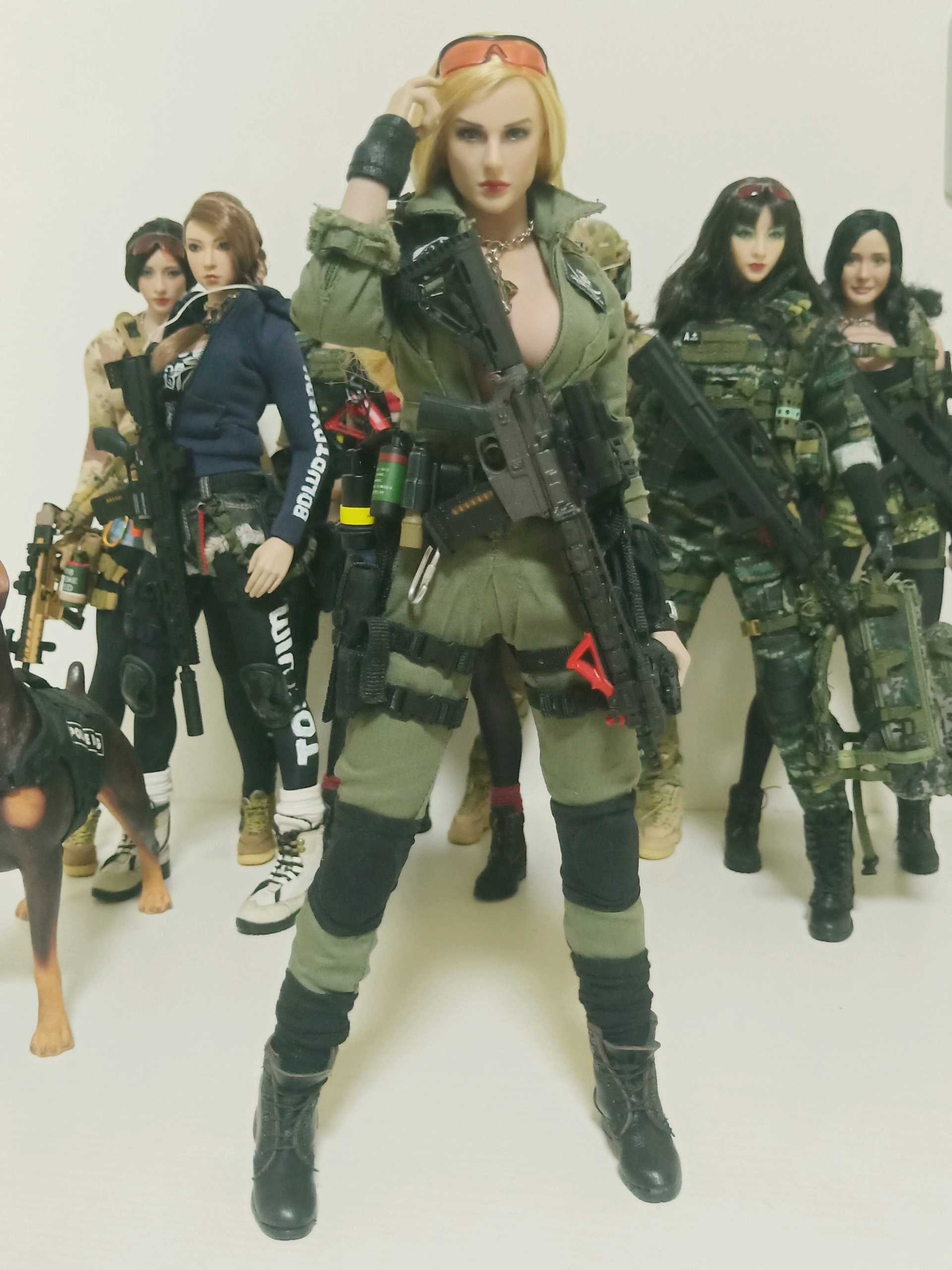 Share Some Of My DIY Female Soldier