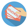 No Handling of Physical Vouchers icon
