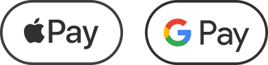 Apple and Google payment icons
