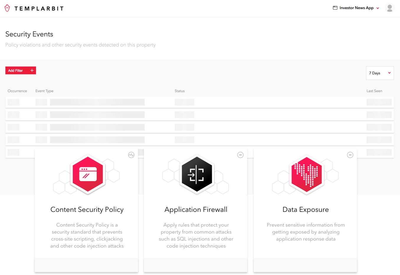 Templarbit - Protect web applications, APIs and microservices