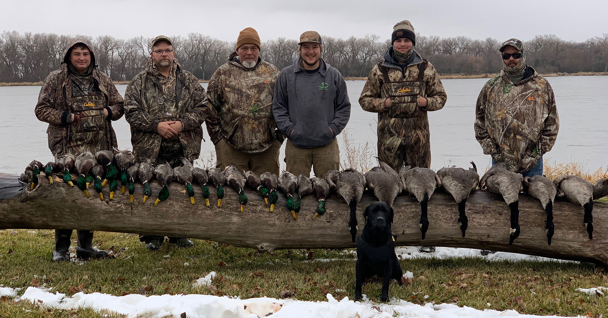 Waterfowl Hunters Success with Labrador