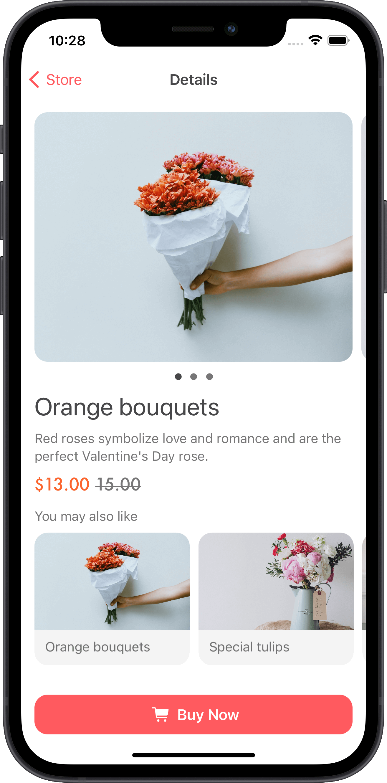 design system, flowers store, app, ui, ux, uikit