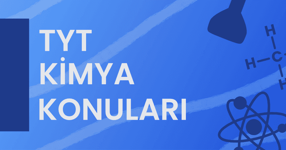 2022 TYT Kimya Konuları ve Soru Dağılımı