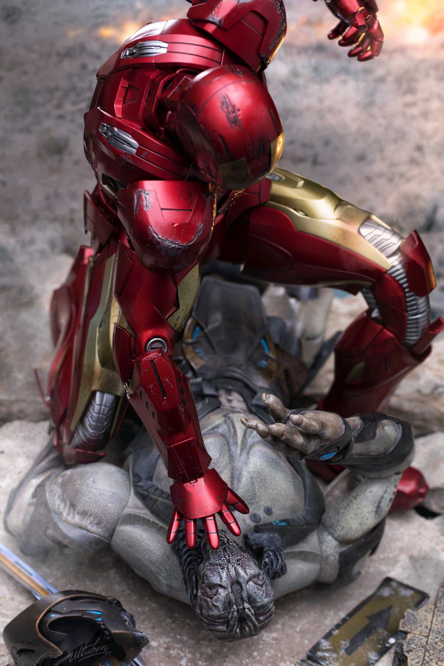 Hot Toys Metal Iron Man Mark VII