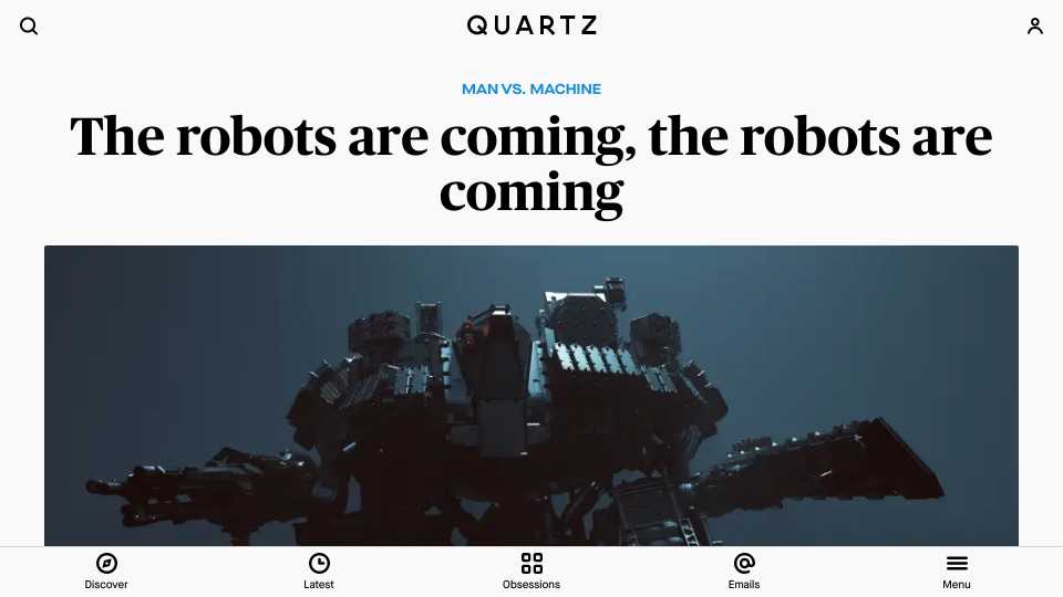 The Robots are Coming, The Robots are Coming