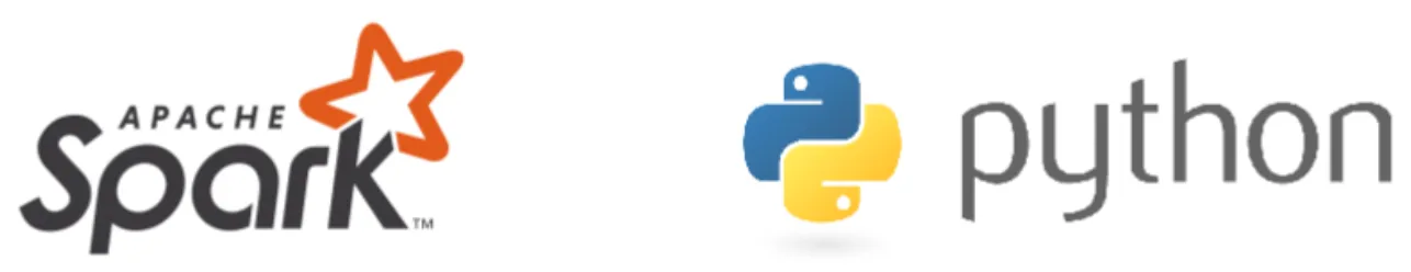 Apache Spark and Python logo
