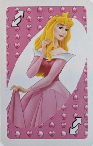 Disney Princess (2002) Pink Uno Reverse Card