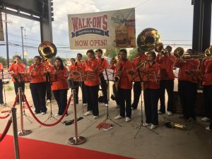 UTSA Marching Band Performs at Walk-Ons VIP Event