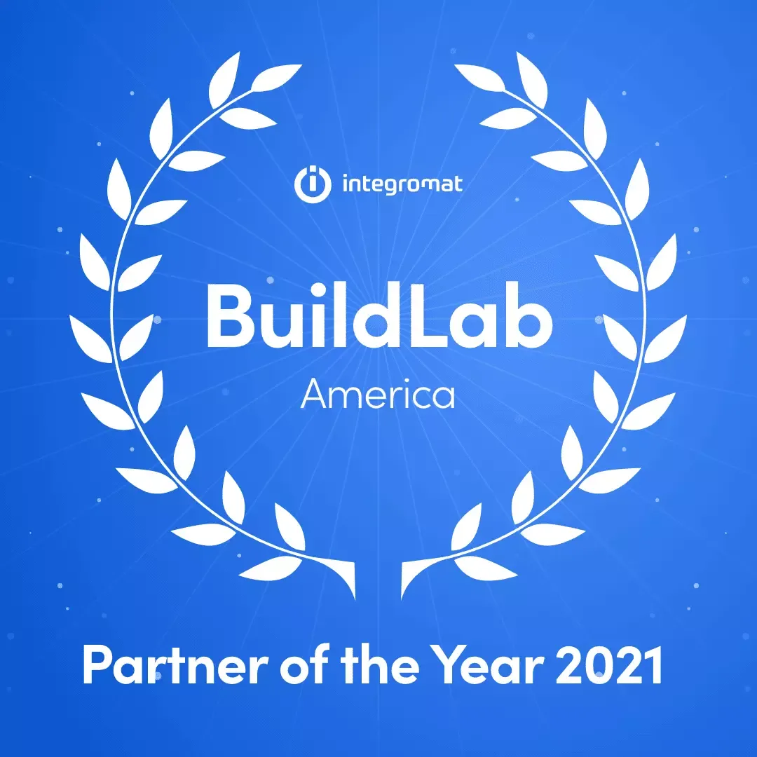 Make.com Partner of the Year award