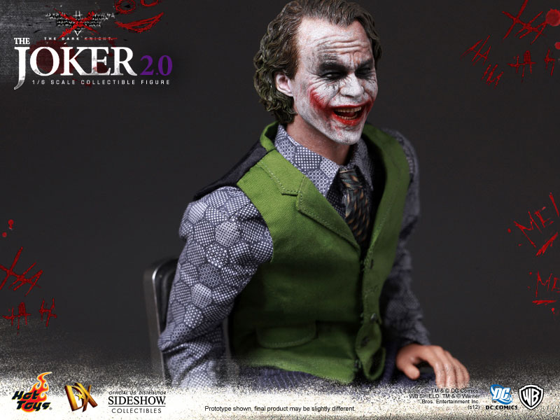 Hot Toys The Dark Knight DX11 The Joker 2.0 1/6th Scale Collectible Figure Hot Toys The Dark Knight DX11 The Joker 2.0 1/6th Scale Collectible Figure