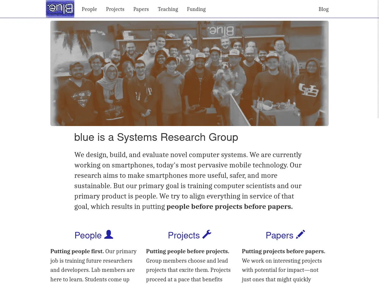 blue Systems Research Group
