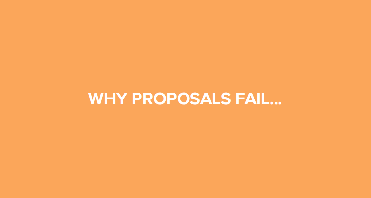 Why Proposals Fail