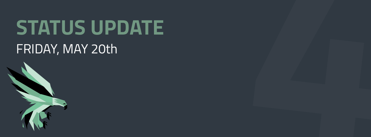 Status Update - Upcoming Release