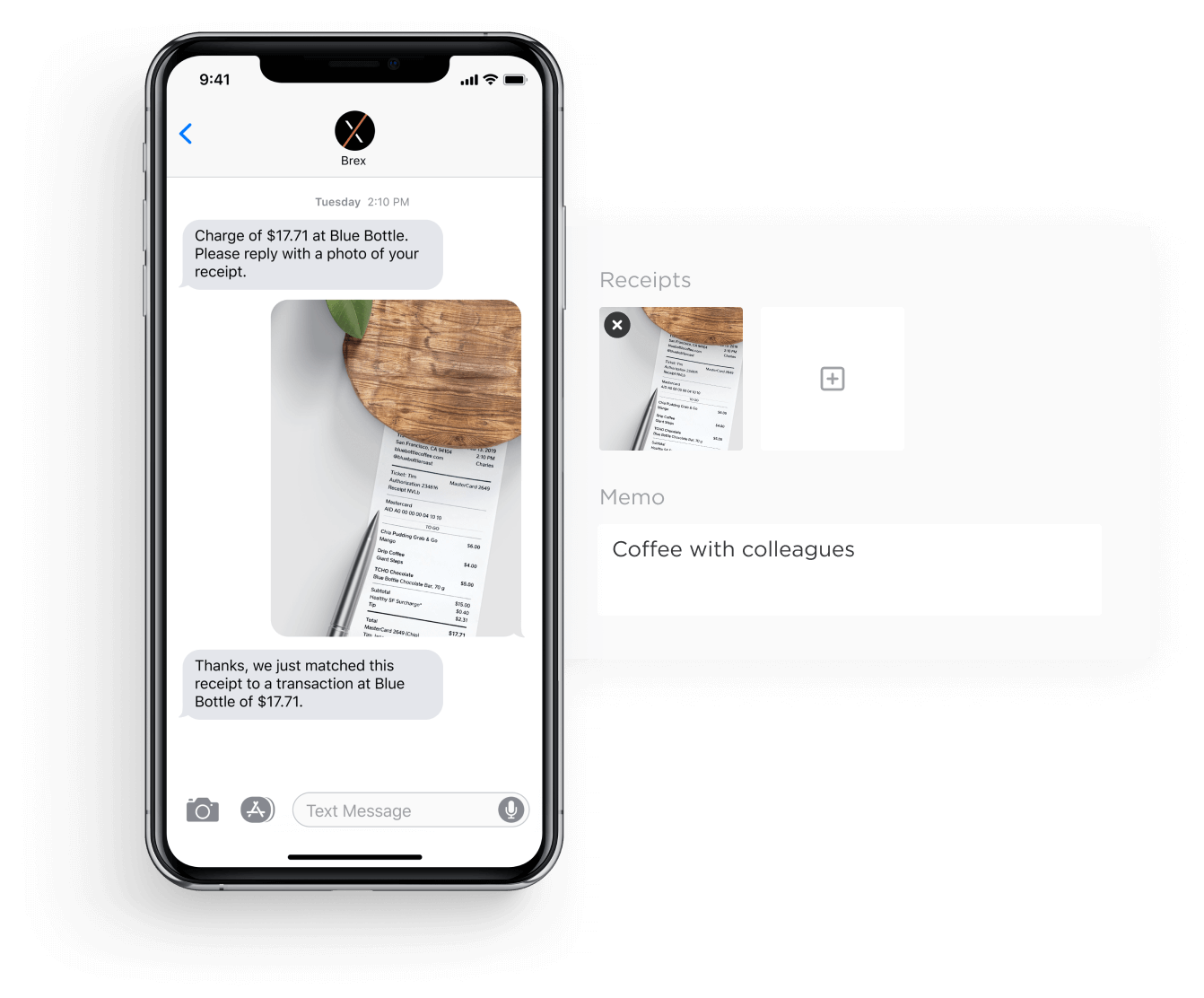 Improve receipt handling