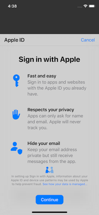 Data and Privacy information