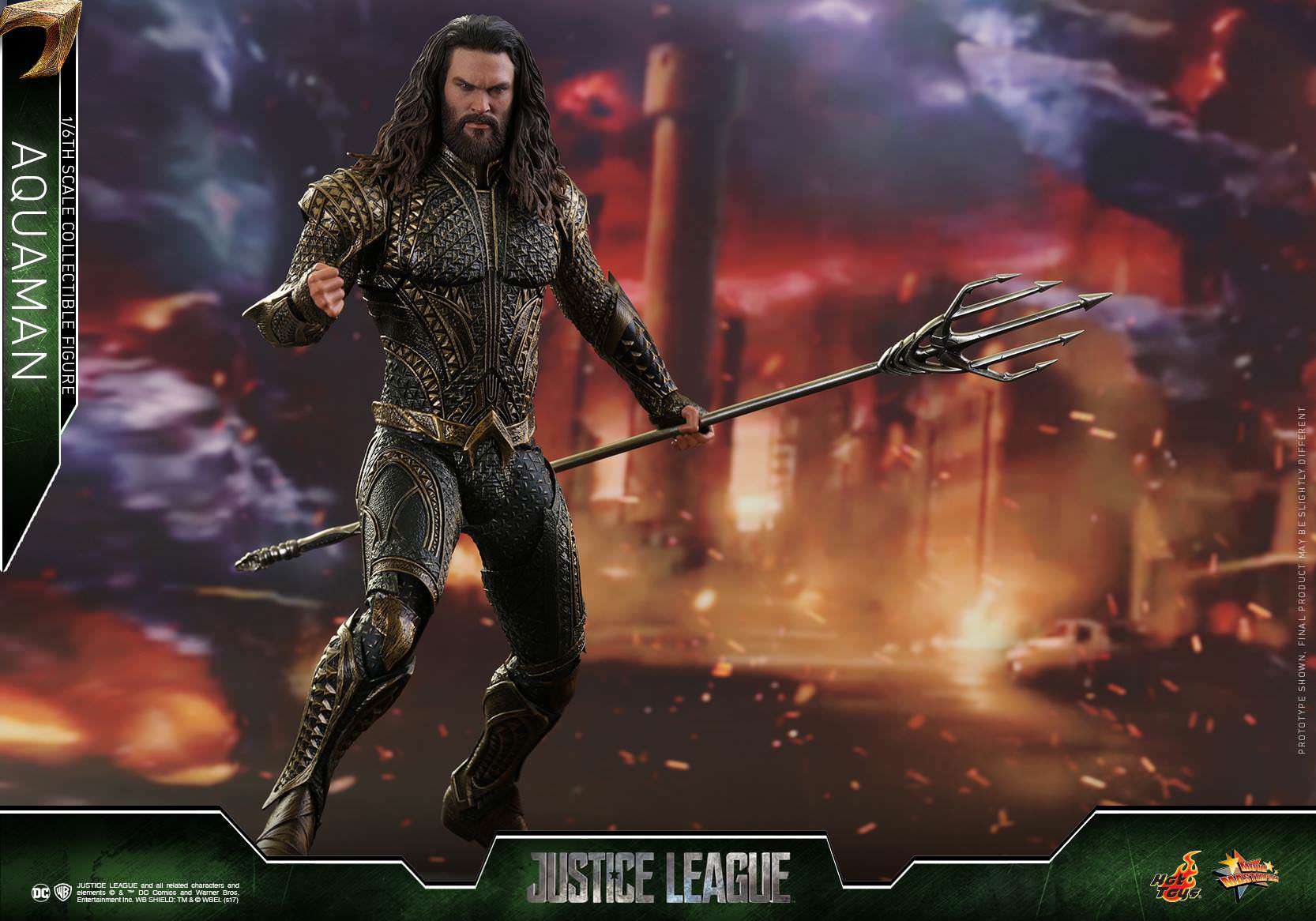 Hot Toys Justice League MMS447 Aquaman 1/6th Scale Collectible Figure