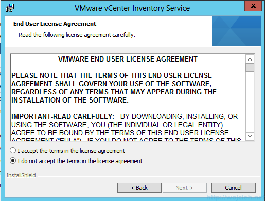 vCenter Inventory Service 1