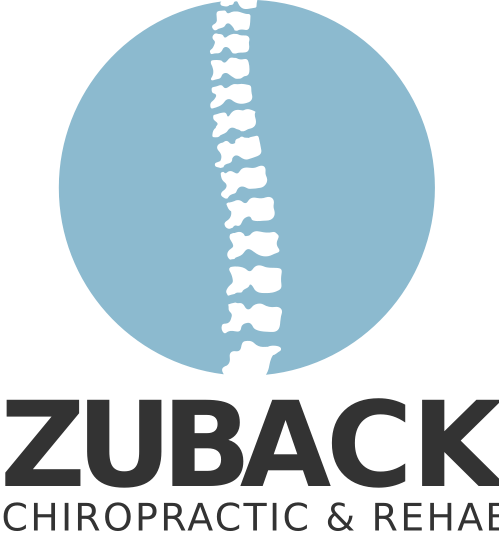mockup design of zuback chiropractic's logo