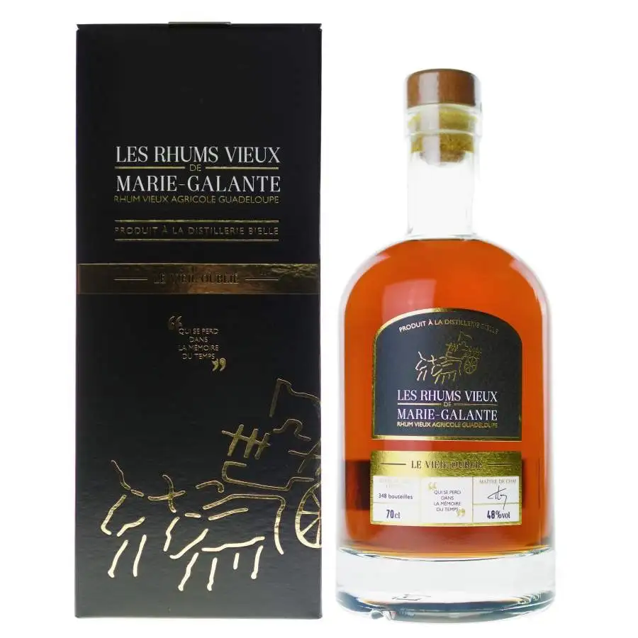 Image of the front of the bottle of the rum Le Vieil Oublié