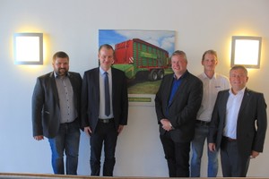 Neue Geschäftsführung von STRAUTMANN besucht die EZ AGRAR in Linz