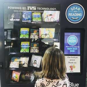 As storytellers, nothing excites us as much as this (free) book vending machine. Shout out to @jetblue for encouraging kids to #soarwithreading