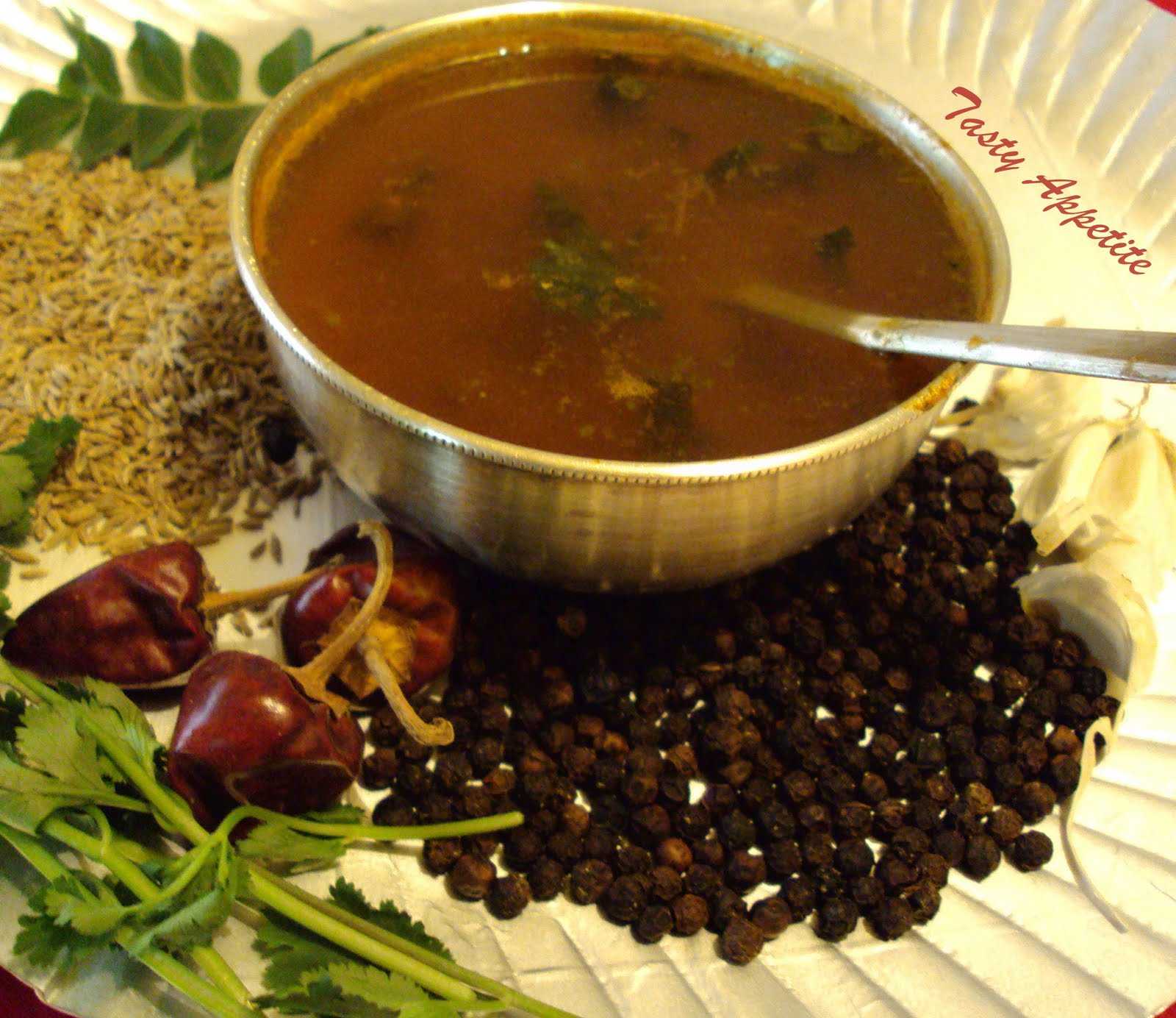 Pepper Rasam | Tasty Appetite