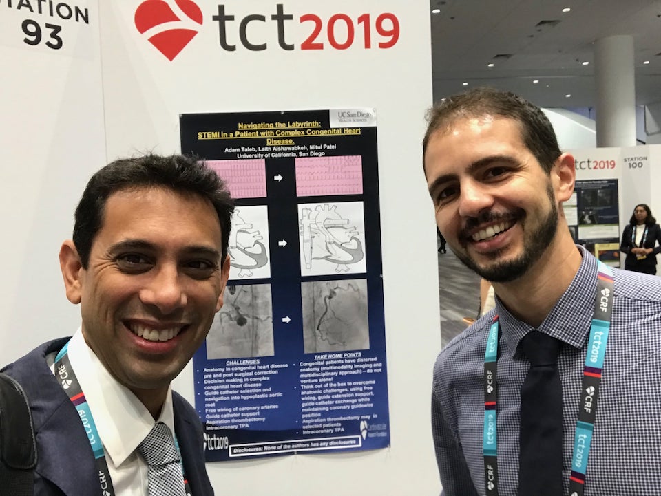Παρουσίαση περιστατικού συγγενών καρδιοπαθειών στο συνέδριο Transcatheter Cardiovascular Therapeutics (TCT) 2019