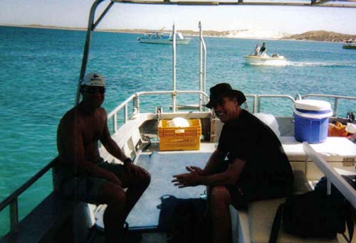 Coral Bay boat