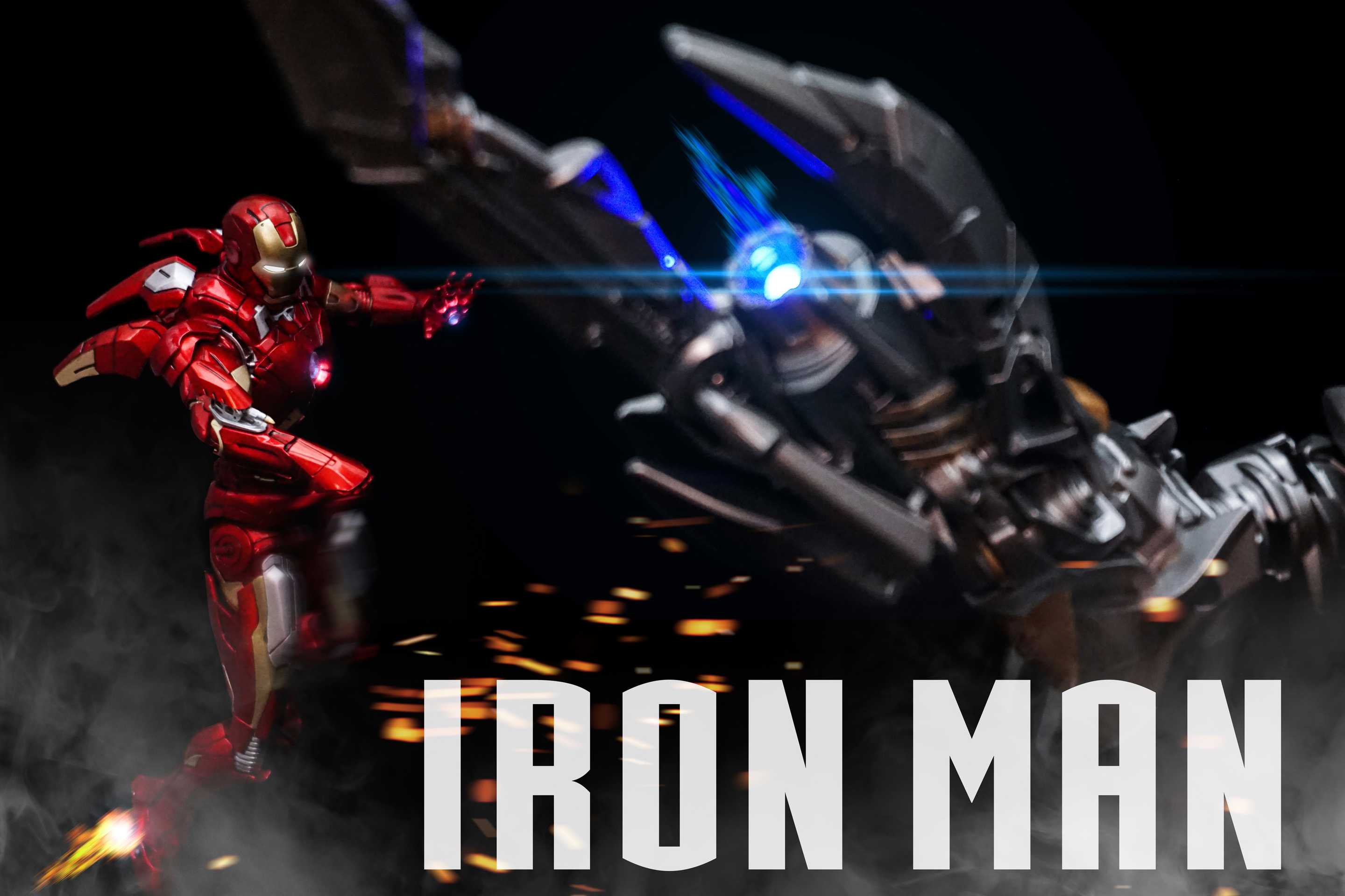 Megatron VS Iron Man Legion